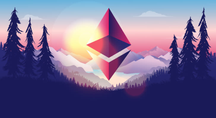 Landscape art with the Ethereum