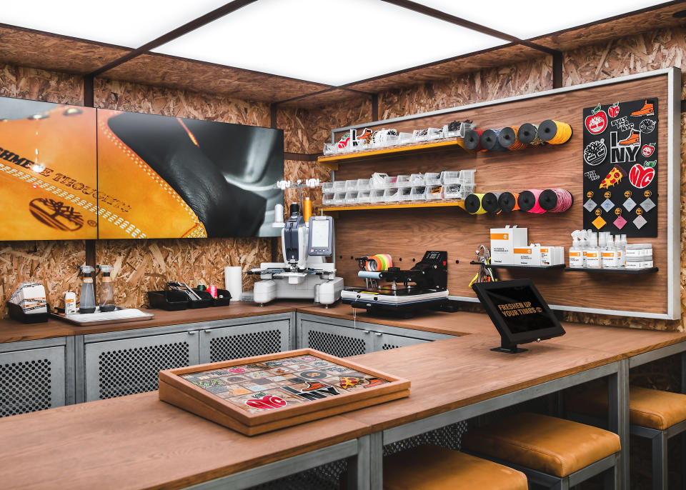 The Shed allows customers to personalize a variety of products.