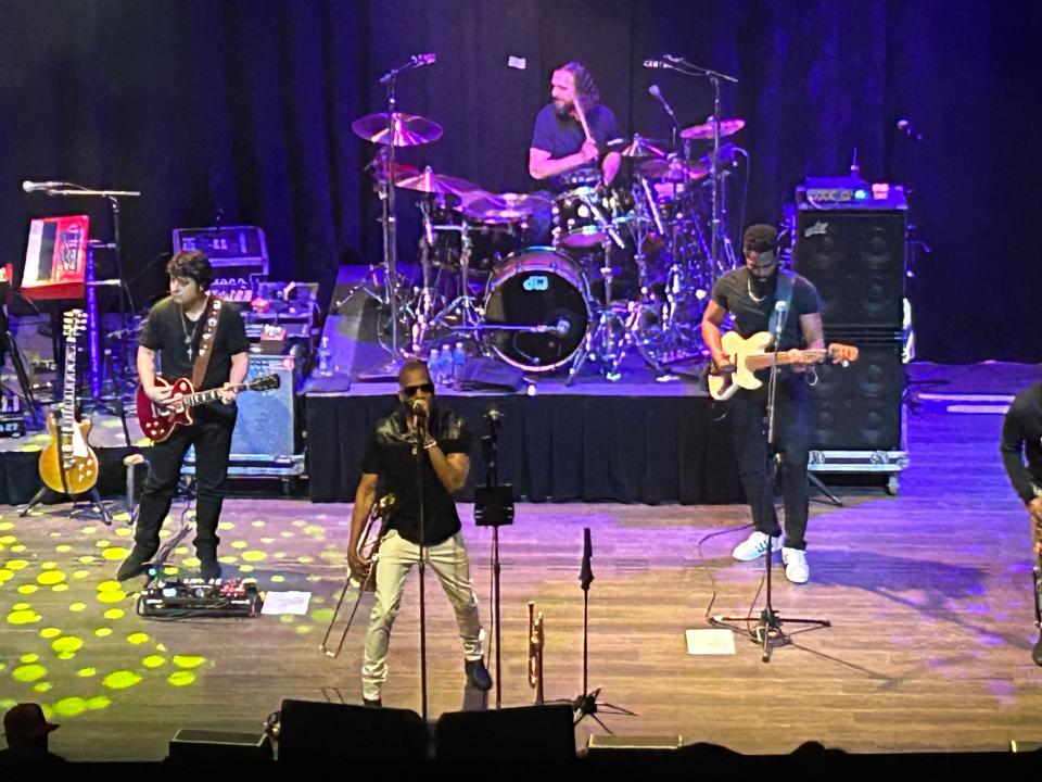 Trombone Shorty thrilled fans at the Roxian Theatre in McKees Rocks.