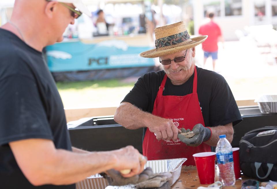 The 13th annual Fort Pierce Oyster Fest is this weekend at Veterans Memorial Park and the River Walk Center.