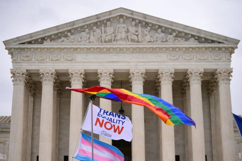 A separate ACLU official said ongoing bans represent a “dangerous and discriminatory affront to the well-being of transgender youth across the country and their Constitutional right to equal protection under the law.” File Photo by Kevin Dietsch/UPI