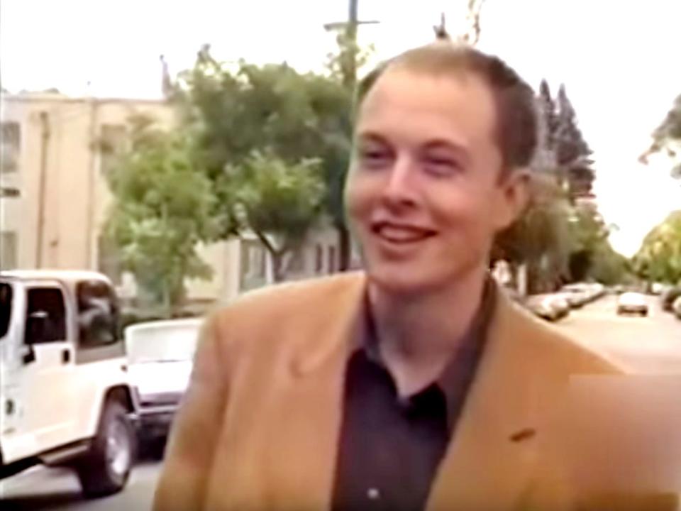 elon musk young