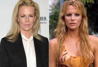 <b><a href="http://es.cine.yahoo.com/persona/kim-basinger/" data-ylk="slk:Kim Basinger;elm:context_link;itc:0;sec:content-canvas" class="link ">Kim Basinger</a></b><br><br> Después de varios trabajos en televisión, Kim Basinger saltó al cine por la puerta grande siendo una chica Bond en 'Nunca digas nunca jamás (1983). Sin duda, uno de sus papeles más polémicos fue el de Elizabeth en 'Nueve semanas y media' (1986), aunque tampoco podemos olvidar su interpretación en 'Batman' (1989) y L.A. Confidential (1997), este último la hizo acreedora de diversos galardones, entre ellos un Oscar, un Globo de Oro y un premio del Sindicato de Actores. <br><br> <b><a href="http://es.omg.yahoo.com/blogs/informaci%C3%B3n-confidencial/el-asombroso-parecido-entre-kim-basinger-y-su-092601422.html" data-ylk="slk:El asombroso parecido entre Kim Basinger y su hija Ireland;elm:context_link;itc:0;sec:content-canvas;outcm:mb_qualified_link;_E:mb_qualified_link;ct:story;" class="link  yahoo-link">El asombroso parecido entre Kim Basinger y su hija Ireland</a></b><br><br> A sus 60 años sigue paseando su belleza por la gran pantalla como podremos apreciar en la comedia 'Grudge Match', que estrenará próximamente junto a Robert de Niro y Sylvester Stallone.