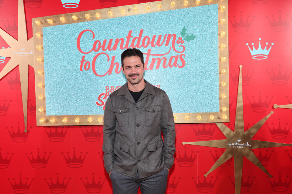 NEW YORK, NEW YORK - OCTOBER 20: Ryan Paevey attends Hallmark Media's star-studded kickoff of 'Countdown To Christmas' with a special screening of 