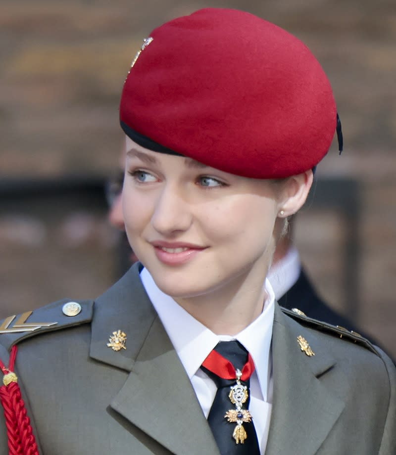 La princesa Leonor confía en su peinado con trenzas favorito