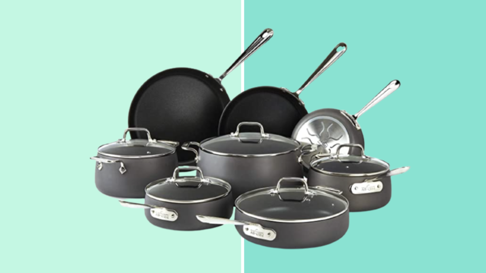 Save big on this All-Clad cookware set we love today at Amazon.