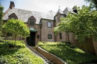 <p>Vista exterior de la casa de los Obama. (AP Photo/Andrew Harnik) </p>