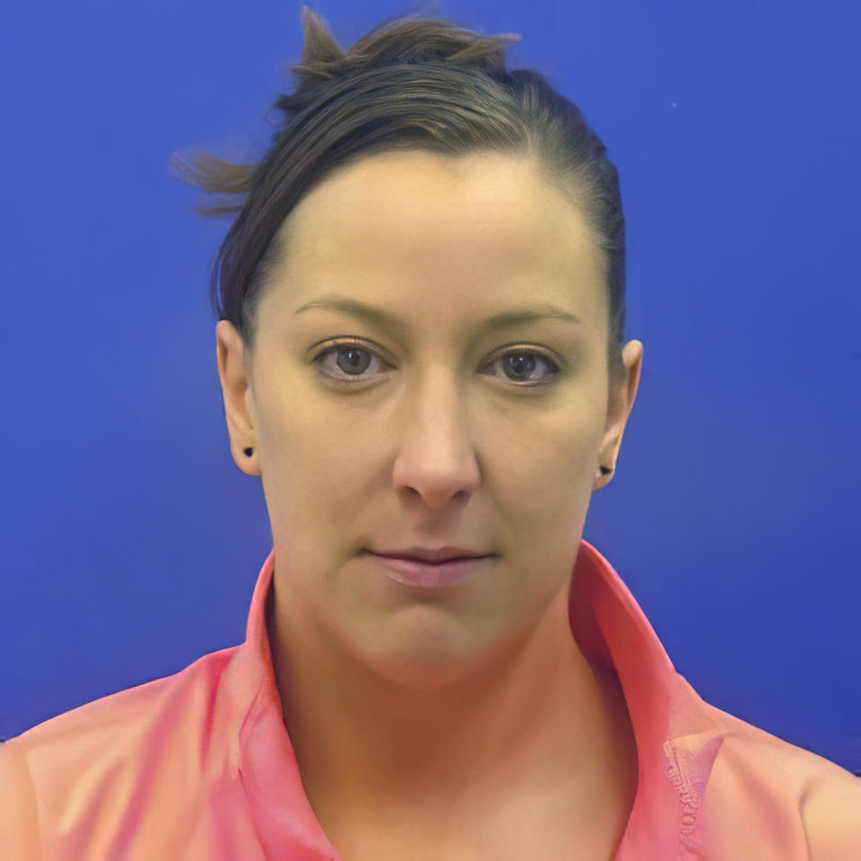 This driver's license photo from the Maryland Motor Vehicle Administration (MVA) shows Ashli Babbitt, who was fatally shot by an employee of the Capitol Police inside the U.S. Capitol building in Washington, D.C. on Jan. 6, 2021.<span class="copyright">Maryland MVA/Courtesy of the Calvert County Sheriff’s Office via AP</span>