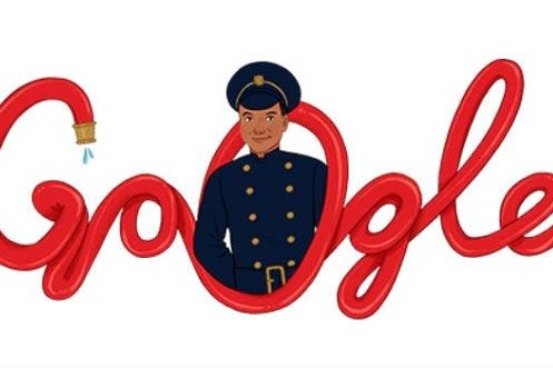 <p>Today’s Google Doodle honours Frank Bailey</p> (Google)