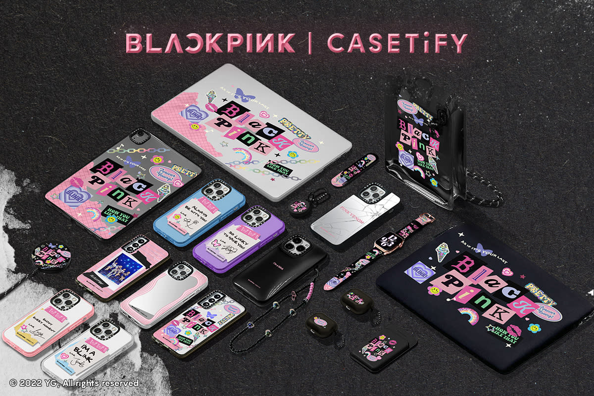 Casetify has launched its second collection of Blackpink products. (Photo: Casetify)