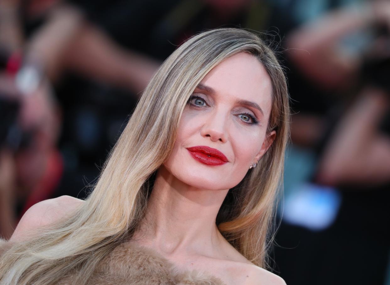 Angelina Jolie in tears at Maria premiere as biopic tipped for Oscars glory