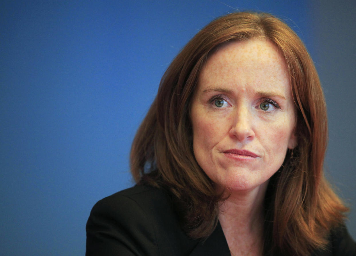 A file photo of&nbsp;now-Rep. Kathleen Rice (N.Y.) in 2010. Rice says the&nbsp;Office of Personnel Management declined to respond to an inquiry unless she could get a Republican to co-sign it.&nbsp; (Photo: ERIC THAYER / Reuters)