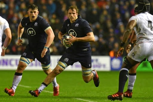 Scotland are without injured lock Jonny Gray against the Italians