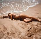 <p>When your tan matches your bikini <em>and</em> the sand.</p>