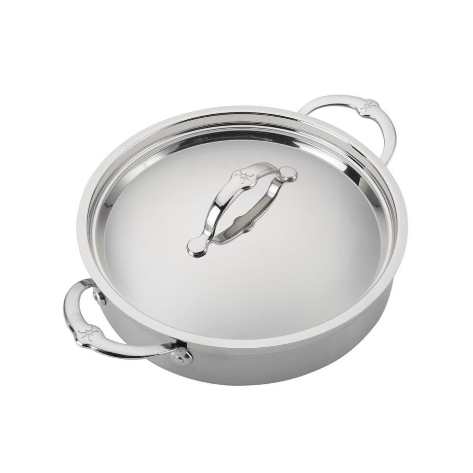 Professional Clad Stainless Steel Sauteuse , best gifts for father's day