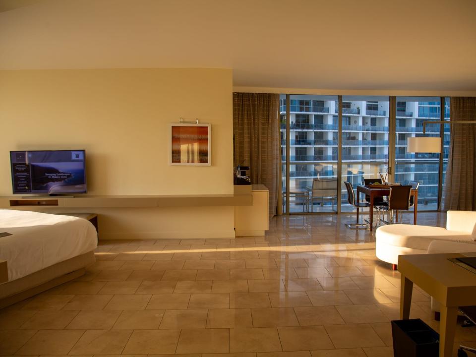 A view of an executive suite at the JW Marriott Panama.