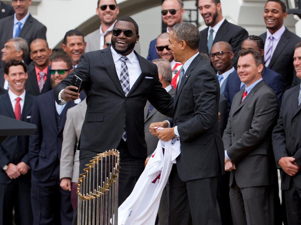 David Ortiz and Obama