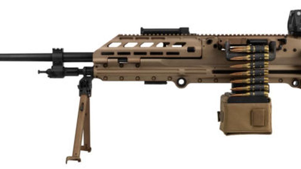 The M338, a .338mm Norma Magnum machine gun made by Sig Sauer, completed safety testing recently and is under limited user evaluation by special operations troops. (Sig Sauer)