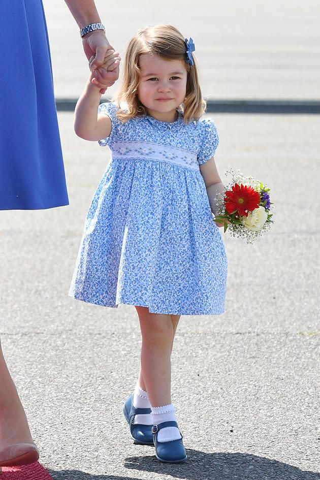 Princess Charlotte will stay fourth in line to the throne. Photo: Getty Images