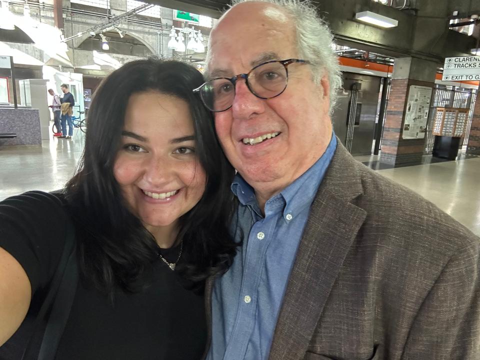 Bob Ducoff, a 78-year-old retired dentist from Providence, and his 22-year-old granddaughter Sydney Miller will both be traveling to Israel on the trip sponsored by the Jewish Alliance of Greater Rhode Island.