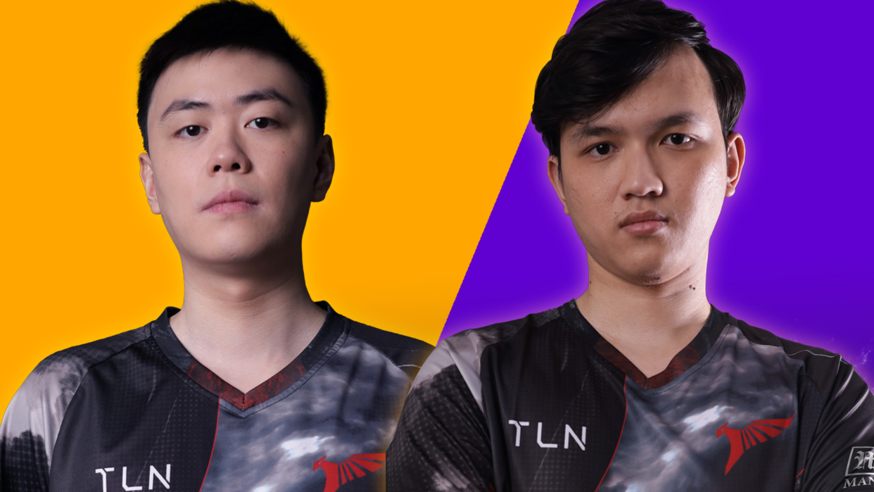 Talon's former players kpii (left) and Hyde (right). (Images: Talon Esports)