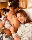 <p>Wilmer Valderrama and fiancée Amanda Pacheco welcomed their <a href="https://people.com/parents/wilmer-valderrama-fiancee-amanda-pacheco-welcome-their-first-child/" rel="nofollow noopener" target="_blank" data-ylk="slk:first child together,;elm:context_link;itc:0;sec:content-canvas" class="link ">first child together,</a> a baby girl, on Feb. 15, they announced the following week on Instagram. The couple have yet to publicly share their new addition's name.</p> <p>"Life is an ever evolving journey, and for all those times when our path needs a light.. often angels are sent to show us the way and that we can be more.. straight out of heaven we welcome our first daughter," the first-time parents proudly announced in <a href="https://www.instagram.com/p/CLkixKyp9K2/" rel="nofollow noopener" target="_blank" data-ylk="slk:joint statements;elm:context_link;itc:0;sec:content-canvas" class="link ">joint statements</a> on Instagram.</p>