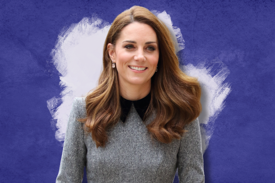 Kate Middleton, Duchess of Cambridge seen visiting the Foundling Museum at the Brunswick Square in London. (Photo by Keith Mayhew/SOPA Images/LightRocket via Getty Images)