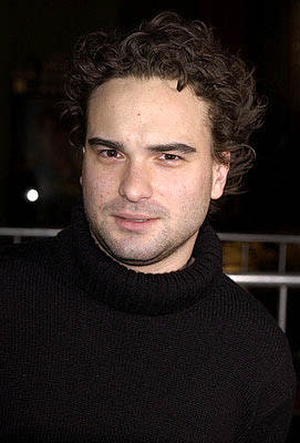 Johnny Galecki at the Hollywood premiere of Vanilla Sky