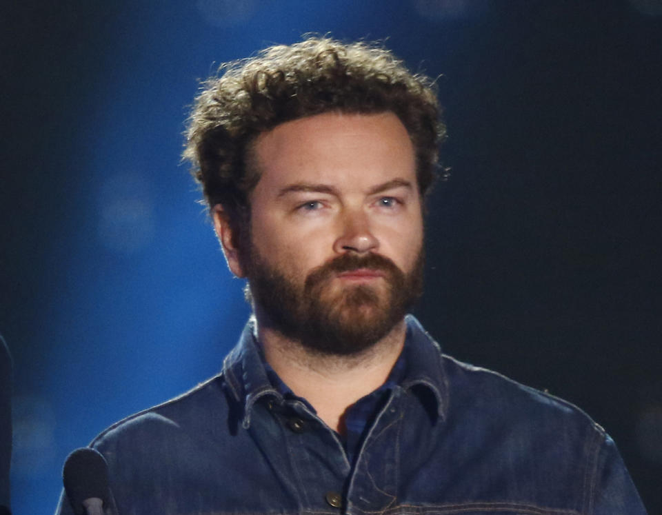 FILE - In this June 7, 2017, file photo, Danny Masterson appears at the CMT Music Awards in Nashville, Tenn. On Tuesday, May 18, 2021, prosecutors are set to begin presenting evidence to a judge as they attempt to show “That '70s Show” actor Masterson should stand trial for the rapes of three women. (Photo by Wade Payne/Invision/AP, File)