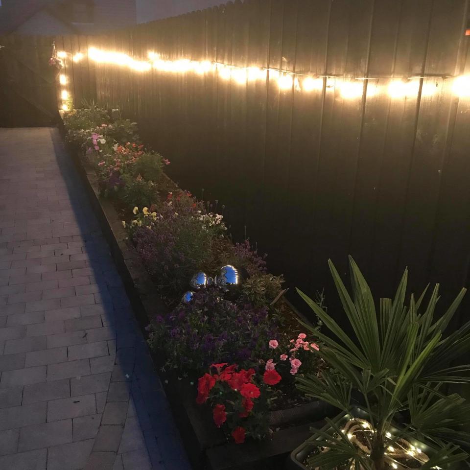 The garden is a magical space at night. (Latestdeals.co.uk)