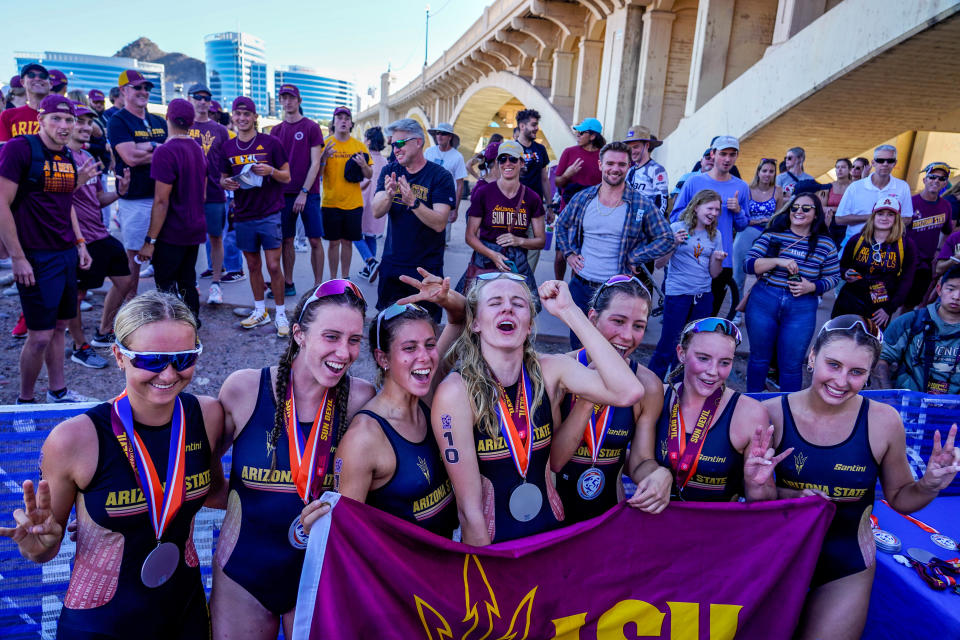 Arizona State triathlon wins sixthstraight national title, junior