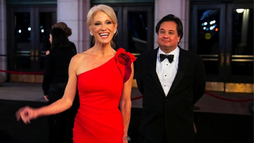 Kellyanne y George Conway