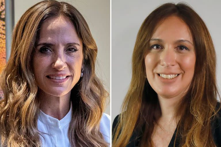 Victoria Tolosa Paz y María Eugenia Vidal