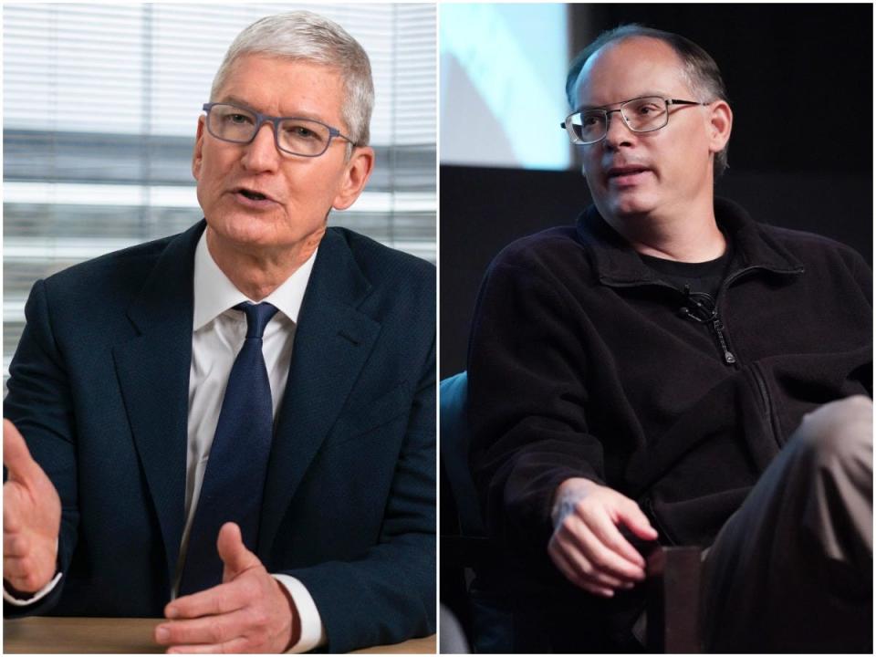 Tim Cook Tim Sweeney