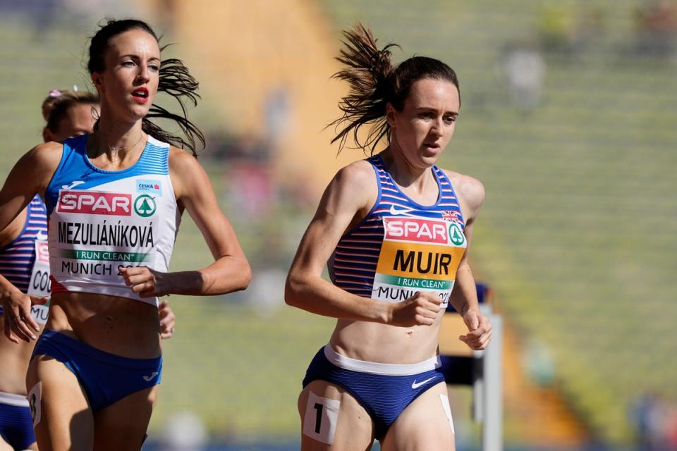 Laura Muir is going for another medal in Munich (Martin Meissner/AP) (AP)