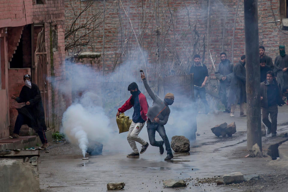 Protests in Kashmir