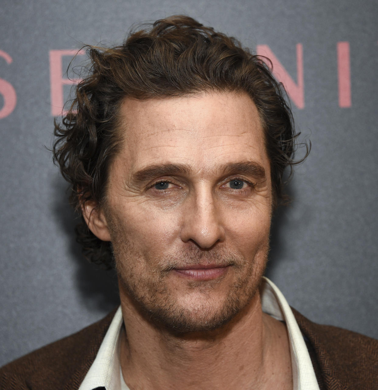Actor Matthew McConaughey attends a special screening of "Serenity" at the Museum of Modern Art on Wednesday, Jan. 23, 2019, in New York. (Photo by Evan Agostini/Invision/AP)