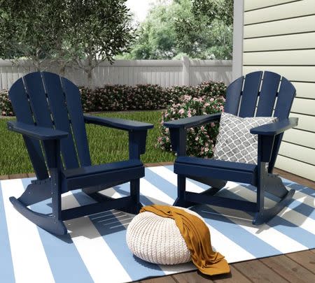 A pair of rocking Adirondack chair (43% off)