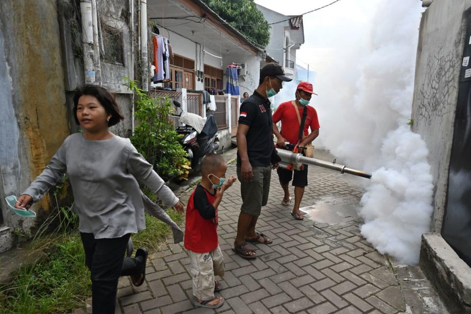 INDONESIA-HEALTH-DENGUE