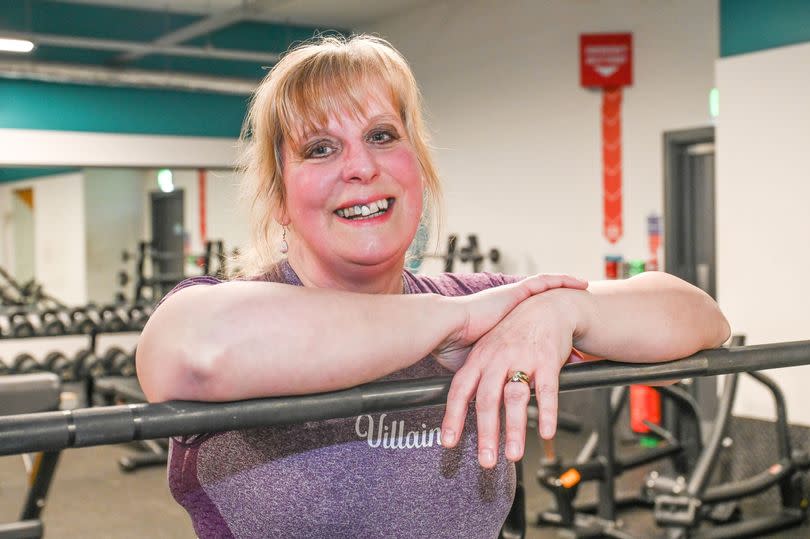 Power lifting gran Martine Barons -Credit:Emma Trimble / SWNS