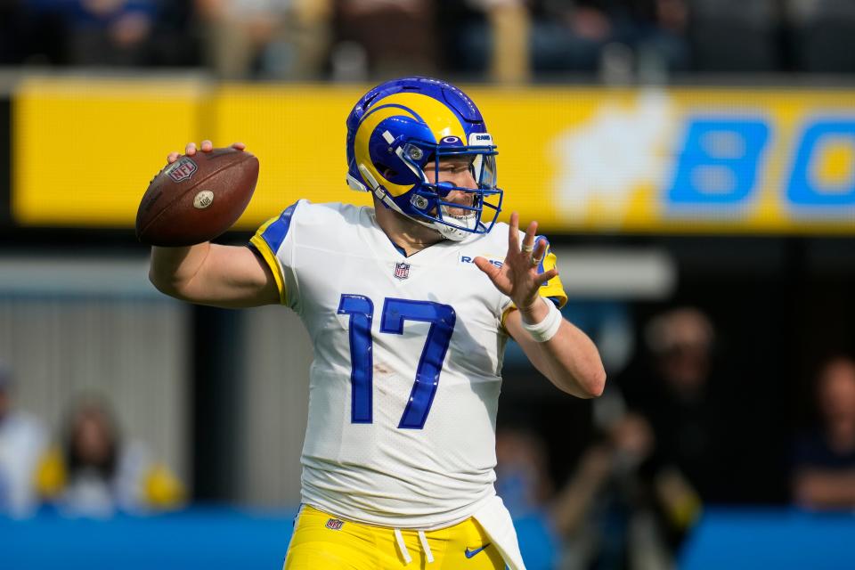 Baker Mayfield and the Los Angeles Rams are underdogs against the Seattle Seahawks in NFL Week 18.