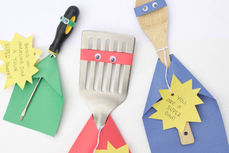 diy fathers day gifts superhero tools