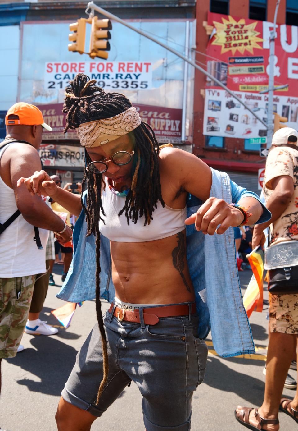 The second annual 1 Bronx Pride festival occurred on a hot summer day in New York’s northernmost borough; photographed here by Devin Doyle.