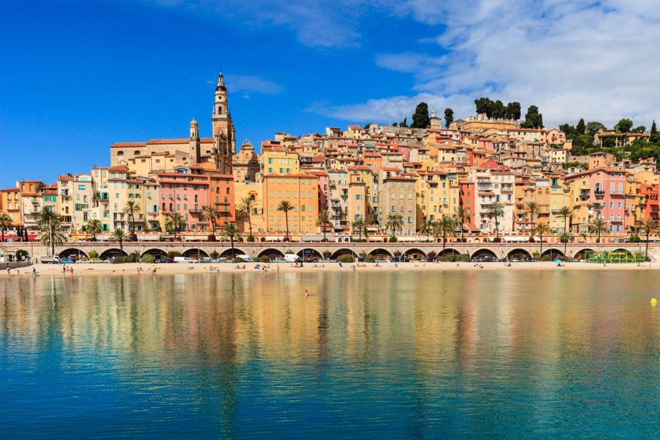 Menton, the last stop before ItalyGetty/iStock