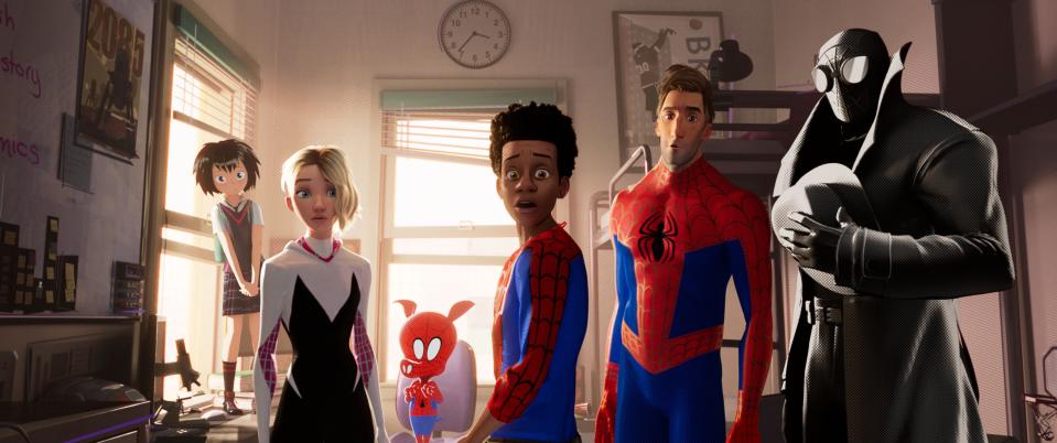 Spider Man into the Spider Verse Sony