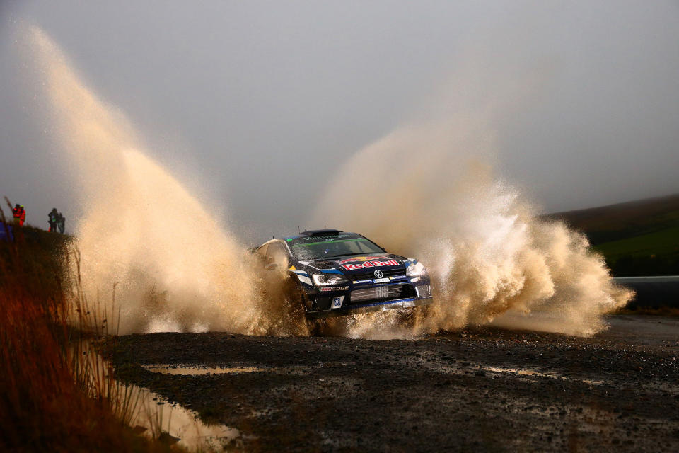 Day one of the FIA World Rally Championship Great Britain in Llangurig, Wales