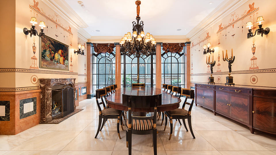 NYC Townhouse by Gianni Versace Dining