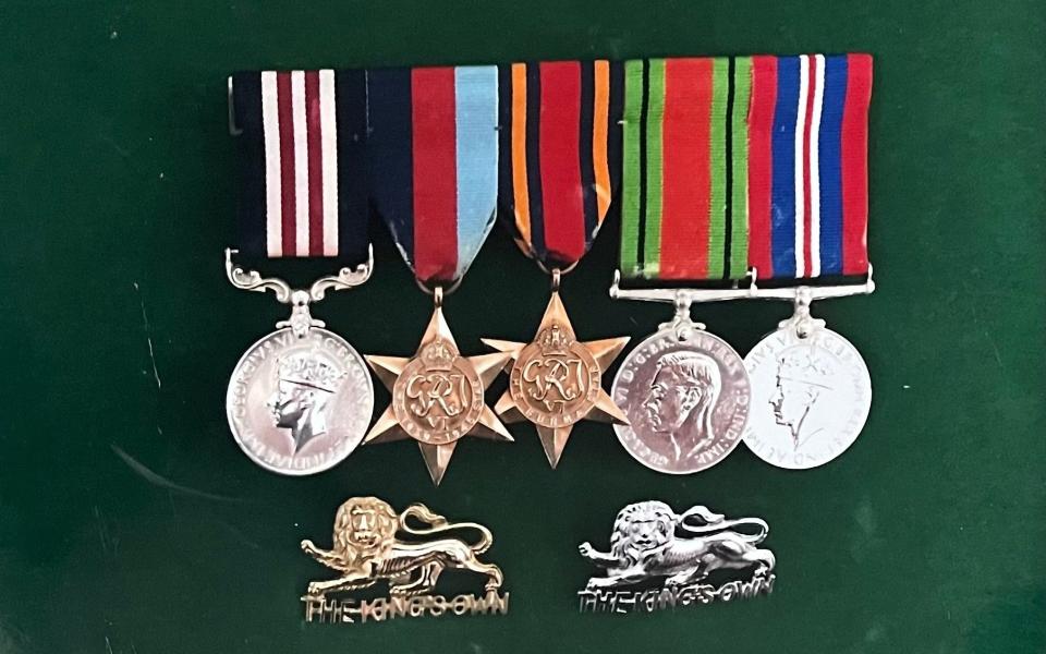 Job Witton's medals