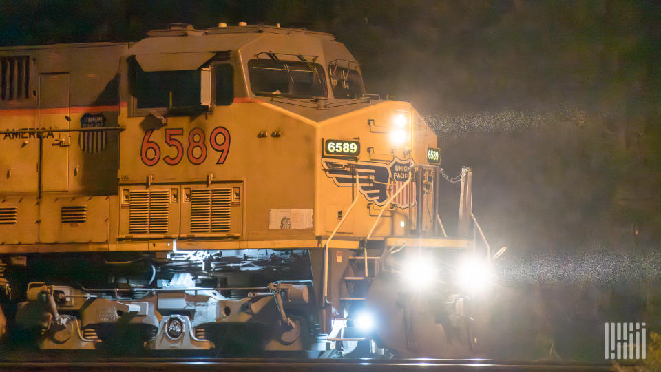 Union Pacific and BMWED are in discussions over furloughs of maintenance-of-way employees. (Photo: Jim Allen/FreightWaves)