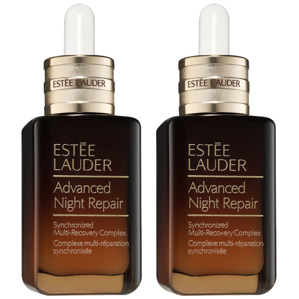 <p><a href="https://go.redirectingat.com?id=74968X1596630&url=https%3A%2F%2Fwww.sephora.com%2Fproduct%2Festee-lauder-advanced-night-repair-synchronized-multi-recovery-complex-duo-P461933&sref=https%3A%2F%2F" rel="nofollow noopener" target="_blank" data-ylk="slk:Shop Now;elm:context_link;itc:0;sec:content-canvas" class="link ">Shop Now</a></p><p>Advanced Night Repair Synchronized Multi-Recovery Complex Duo</p><p>sephora.com</p><p>$166.40</p><span class="copyright">Sephora</span>